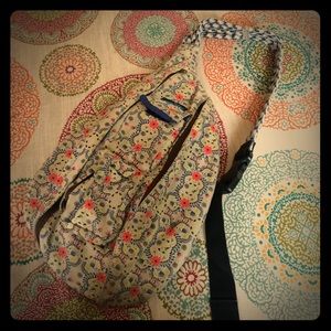 Kavu floral rope sling bag