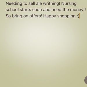 Make me some offers :)