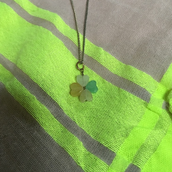 Lauren Conrad 4Heart clover necklace. 19inch chain