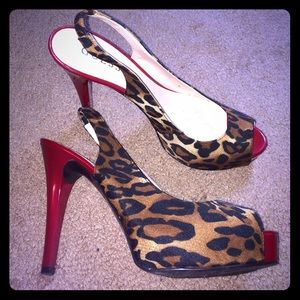 Cheetah Print Heels