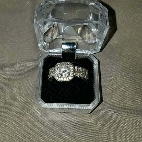 .925 CZ sterling silver set
