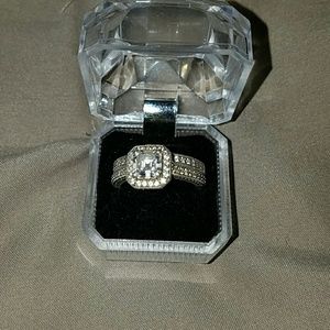 .925 CZ sterling silver set