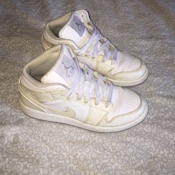 White Air Jordan's