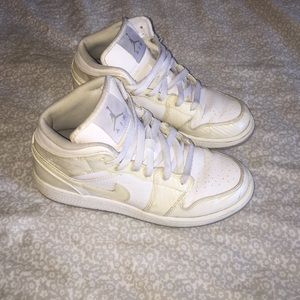 White Air Jordan's