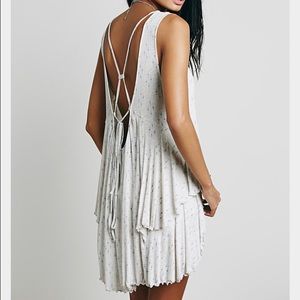 Free People Moonshine Tunic sz S Oatmeal Heather