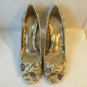 "Floral" heels