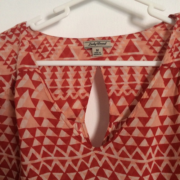 Lucky brand peasant blouse - Picture 2 of 3
