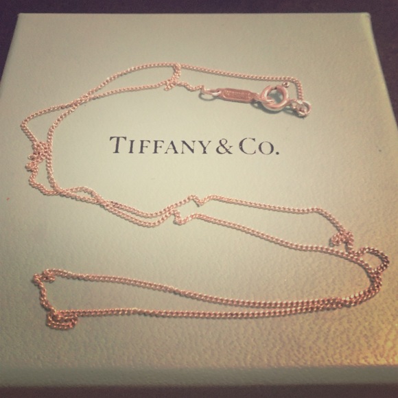 Tiffany & Co 18 inch Sterling Silver Chain