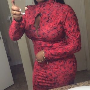 Custom Made Key Hole Dress