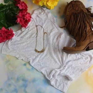 White burn out Tshirt