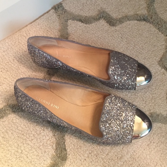 gianni bini sparkle flats