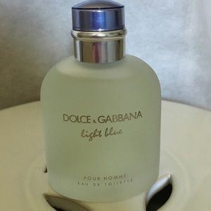Dolce and Gabbana men's light blue nob 4.2 oz
