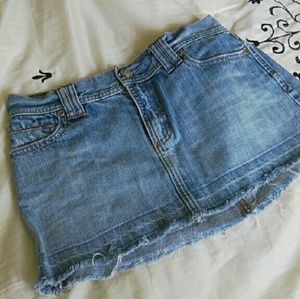 Abercrombie and Fitch denim skirt