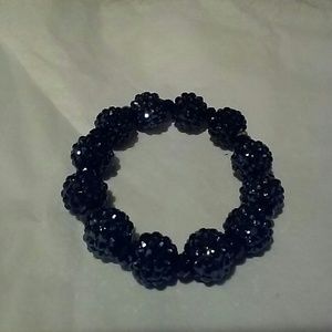 Black stretchy bracelet