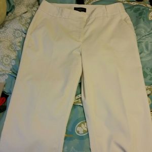 Cream Talbots heritage pants size 6