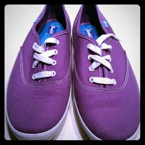 Keds purple low top sneakers 9