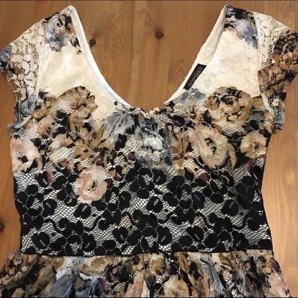 Floral lace Topshop dress - Picture 3 of 4