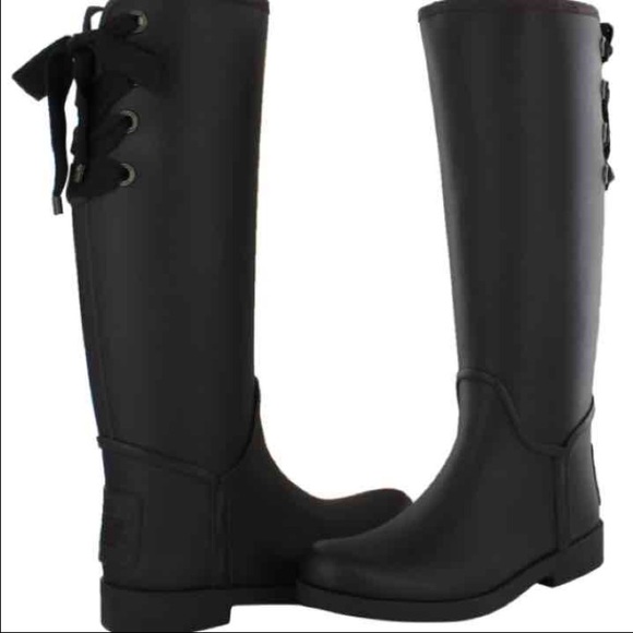 RARE COACH RAIN RIDING BOOTS