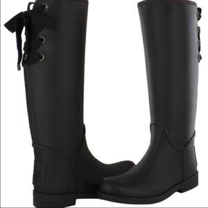 RARE COACH RAIN RIDING BOOTS