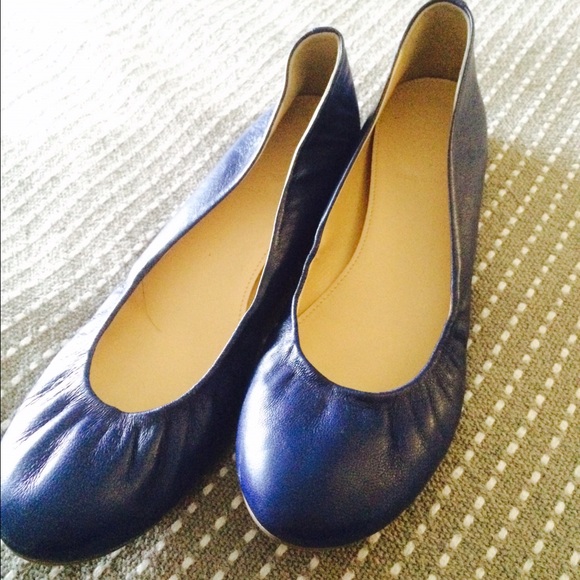 J• CREW made in Italy Cobalt blue flats💙 - Picture 2 of 4