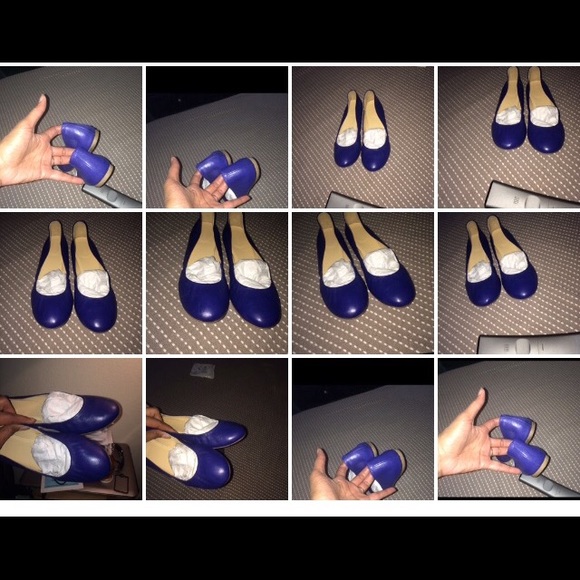 J• CREW made in Italy Cobalt blue flats💙 - Picture 4 of 4