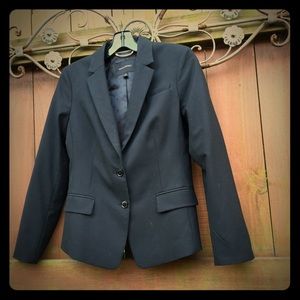 Black career suit jacket blazer Banana Republic 6P