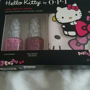 OPI Hello Kitty nail Polish with coin purse