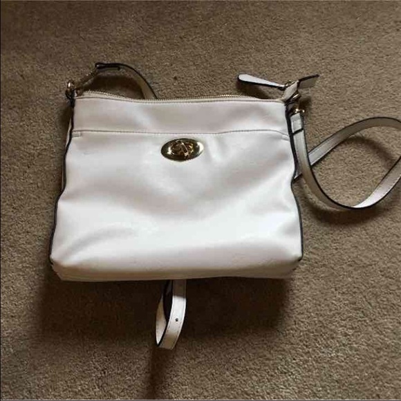 Charming Charlie's white purse
