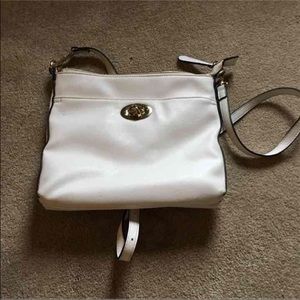 Charming Charlie's white purse
