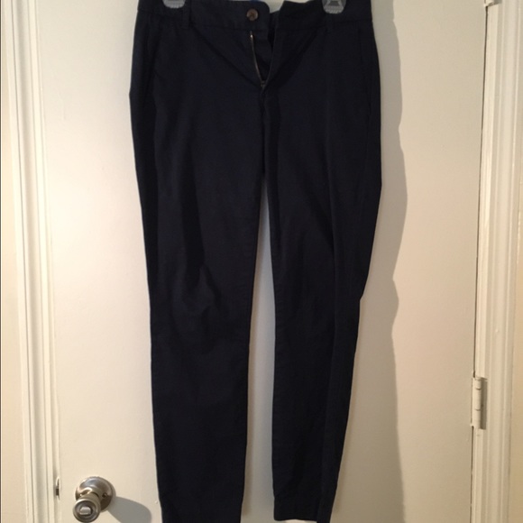 J. Crew navy blue chino pant