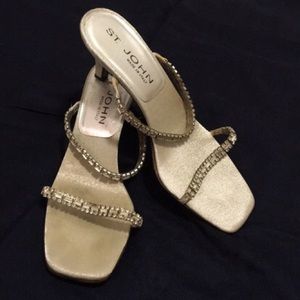 Rhinestone St John sandals