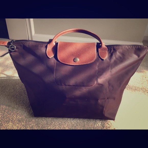 Longchamp Le Pliage Medium Brown