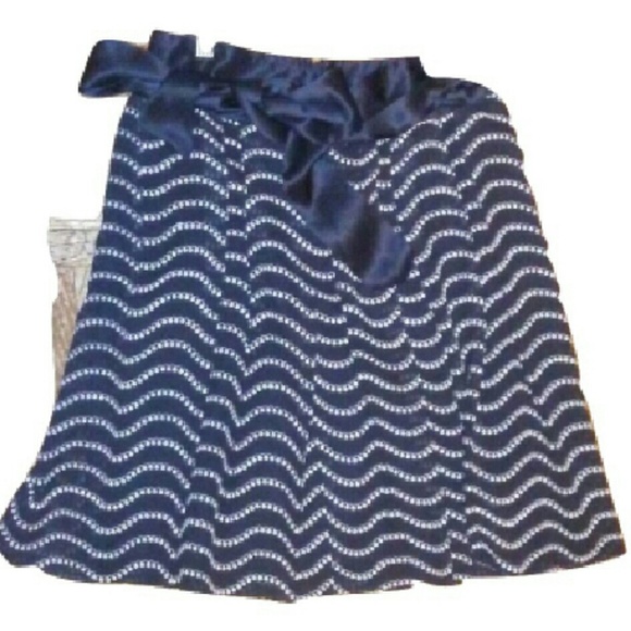 Black Striped Skirt