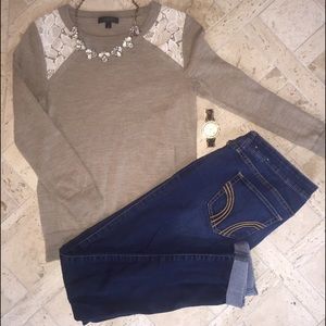 J. Crew Sweater with Shoulder Details - Lowered!