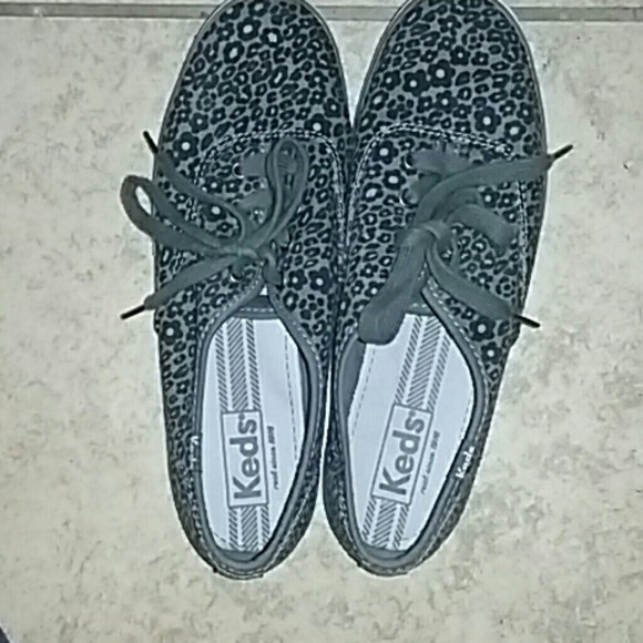 Cheetah print keds