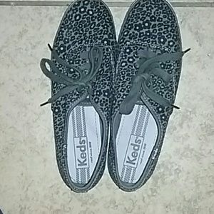 Cheetah print keds