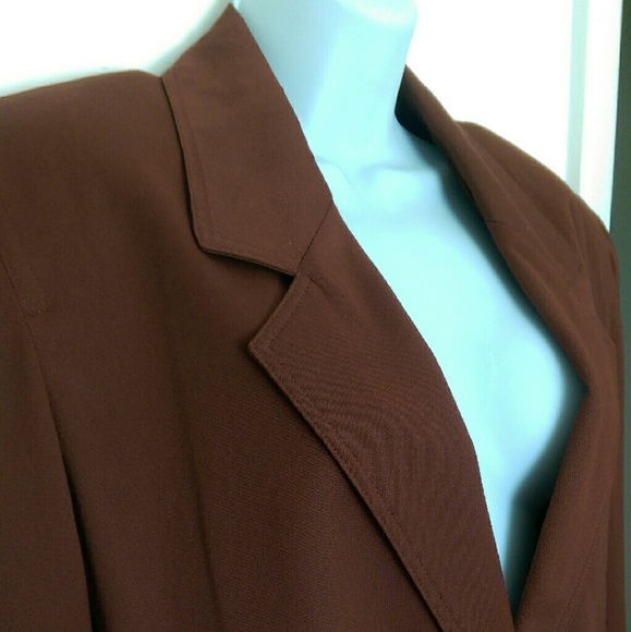 Wheaton & Katz Limited Ed Vintage brown 2 pc suit - Picture 3 of 8