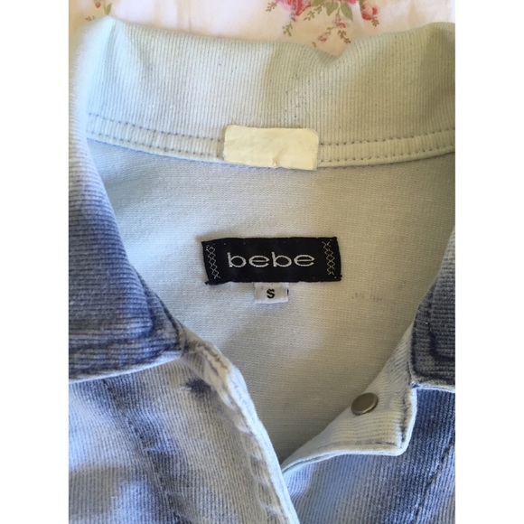 Bebe Denim Jacket - Picture 2 of 3