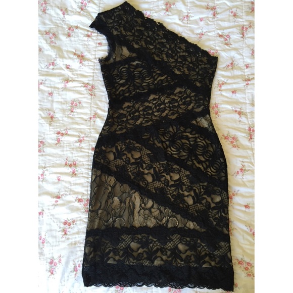 Bebe Laced Bodycon Dress