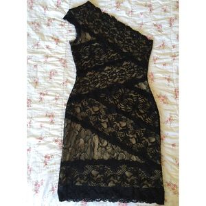 Bebe Laced Bodycon Dress