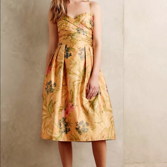 Anthropologie James Coviello Botanica Dress