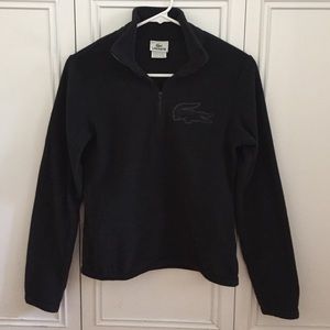 Black Lacoste Pullover
