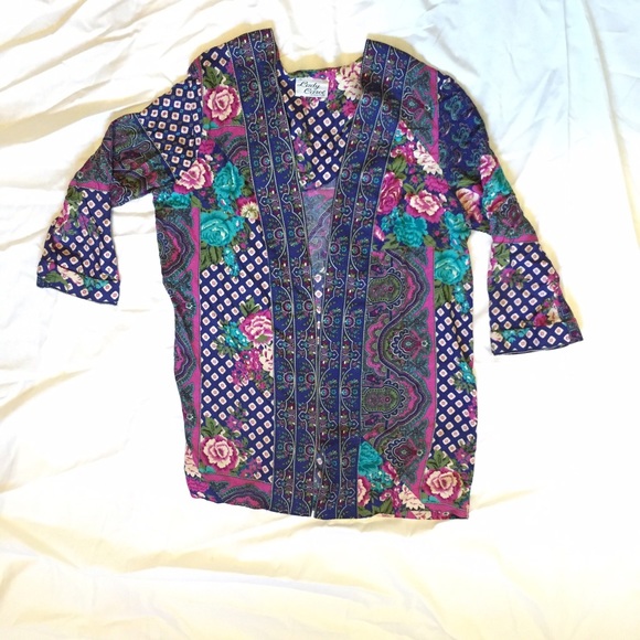 Boho kimono cover up