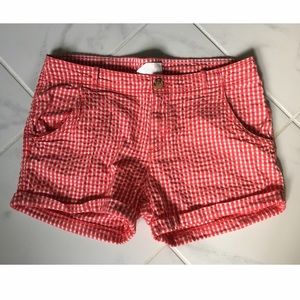 Checkered shorts