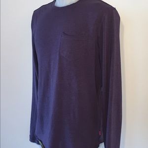 Lululemon Purple Long Sleeve Mens Shirt Size M