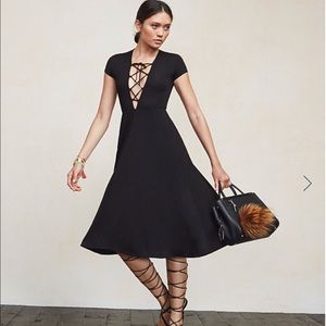 Reformation Dresses - Reformation Sandy Lace Up Dress, Small Reformation Dresses - Reformation Sandy Lace Up Dress, Small