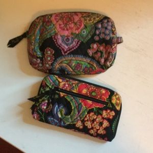 Makeup bag and wallet