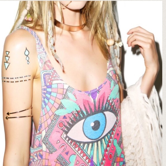 SALE - WILDFOX 👁 THIRD EYE TANK TOP - Picture 4 of 4