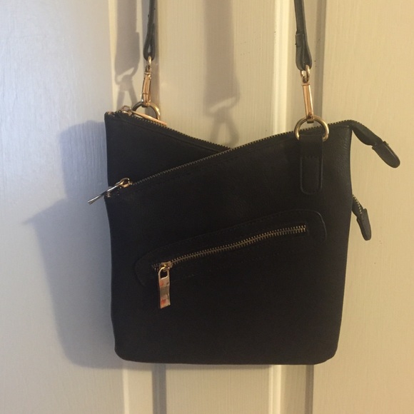 Black cross body bag