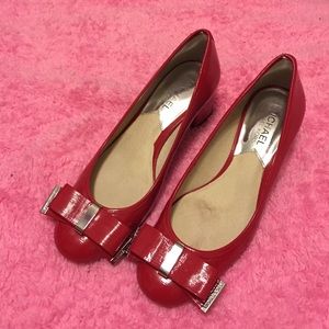 Red Michael Kors Heels